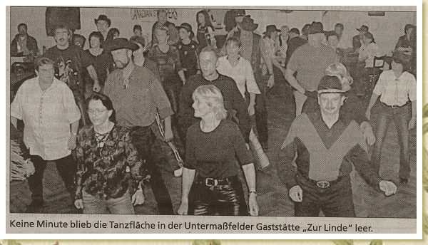 20040904a 11 18 25 Linde Linedance Party,Norbert,Erika,Guenther,Thomas,Kerstin,Katrin,Peter,Irisfz